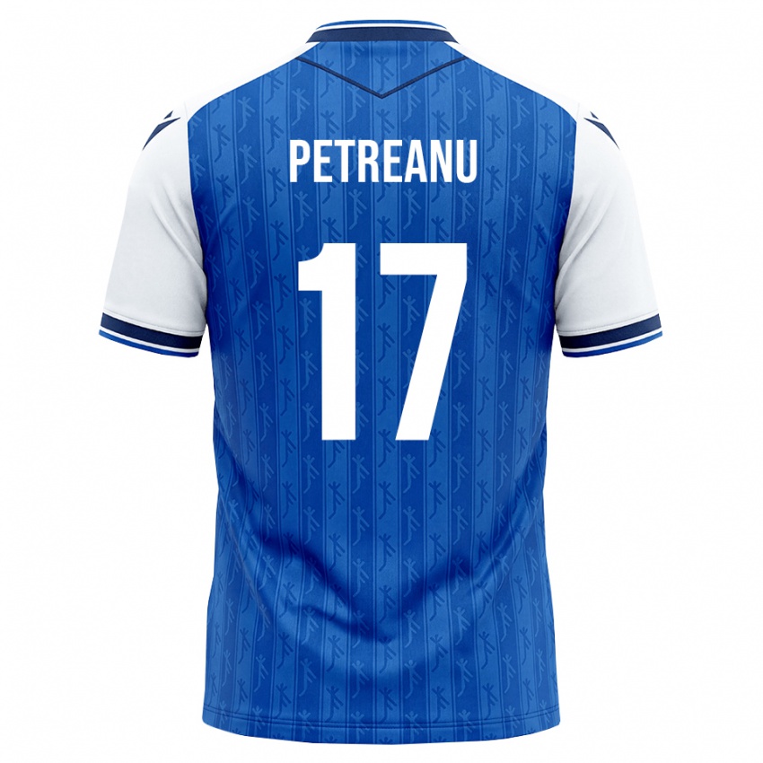 גברים Vlad Petreanu #17 כחול מלכותי לבן ג'רזי ביתית 2026/27 חולצה קצרה