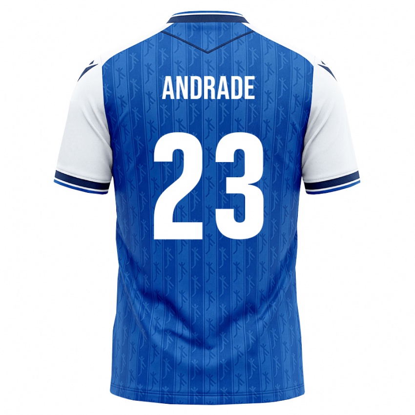 גברים Nickolas Andrade #23 כחול מלכותי לבן ג'רזי ביתית 2026/27 חולצה קצרה