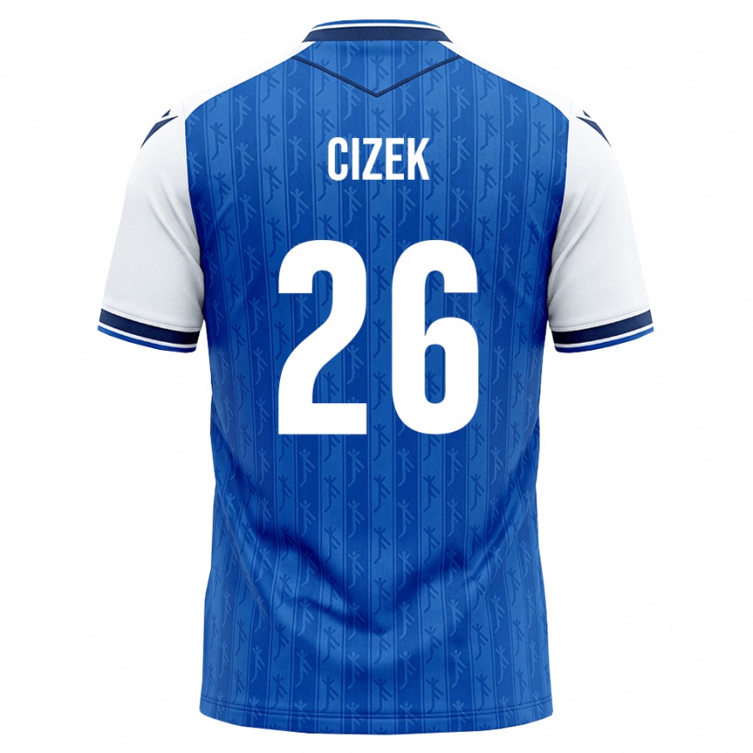 גברים Krystof Cizek #26 כחול מלכותי לבן ג'רזי ביתית 2026/27 חולצה קצרה