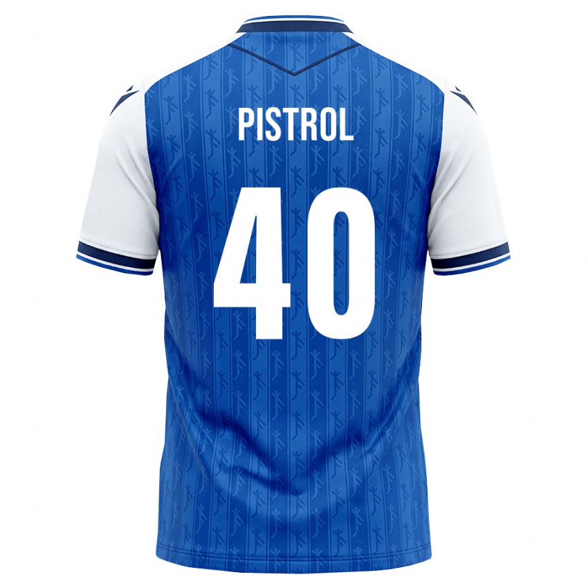 גברים Santino Pistrol #40 כחול מלכותי לבן ג'רזי ביתית 2026/27 חולצה קצרה