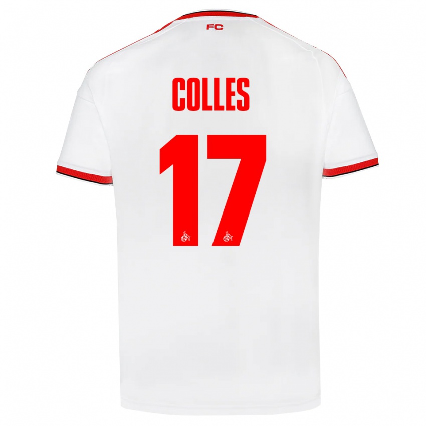 גברים Jan Colles #17 לבן אדום שחור ג'רזי ביתית 2026/27 חולצה קצרה
