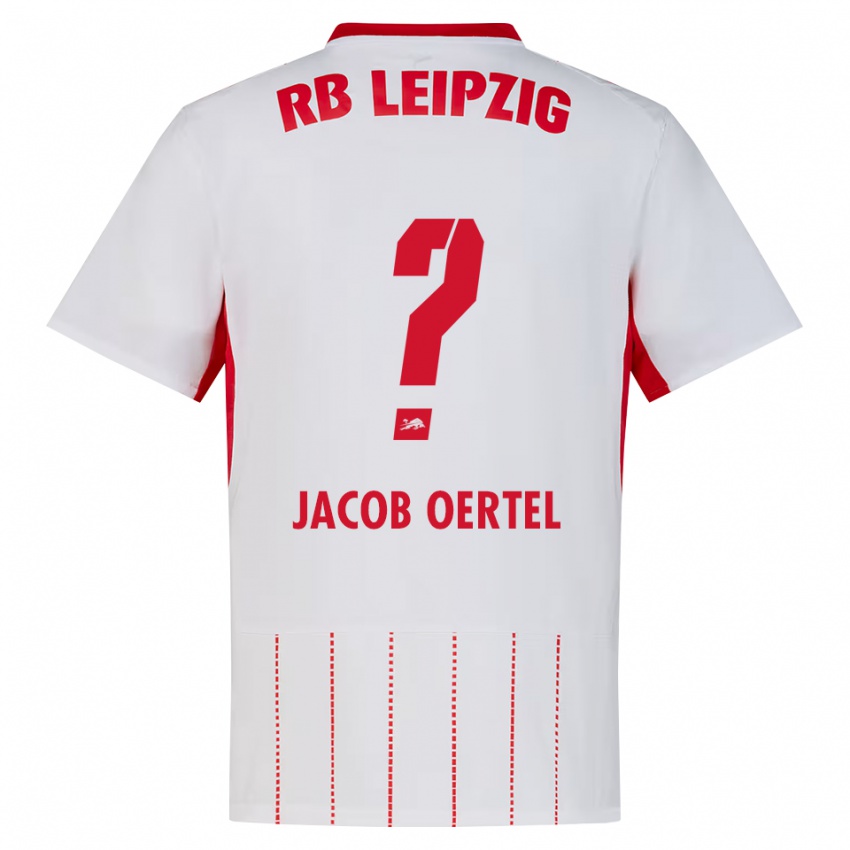 גברים Paul Jacob Oertel #0 אדום לבן צהוב ג'רזי ביתית 2026/27 חולצה קצרה
