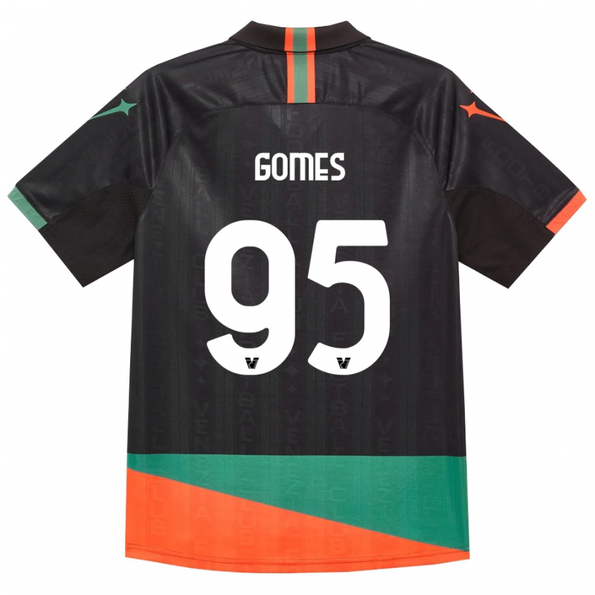 גברים Ale Gomes #95 שחור כתום ירוק ג'רזי ביתית 2026/27 חולצה קצרה