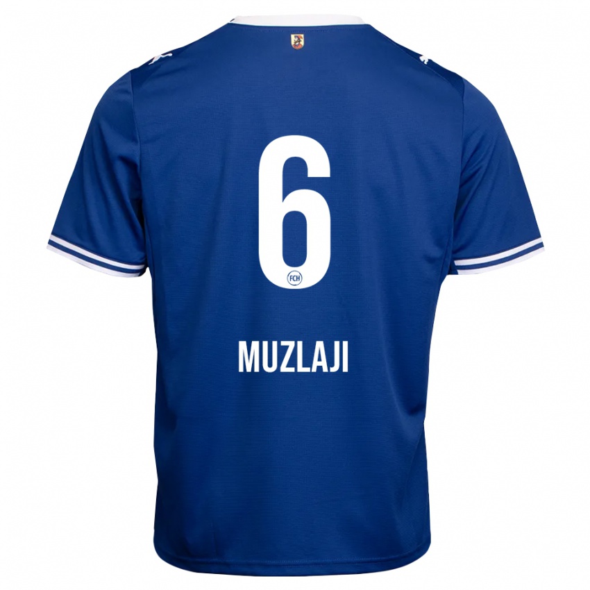 גברים Saleem Muzlaji #6 כחול מלכותי לבן הרחק ג'רזי 2026/27 חולצה קצרה