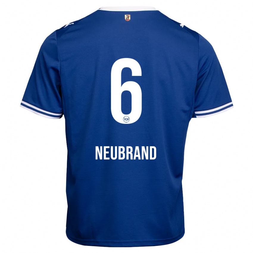 גברים Tina Neubrand #6 כחול מלכותי לבן הרחק ג'רזי 2026/27 חולצה קצרה