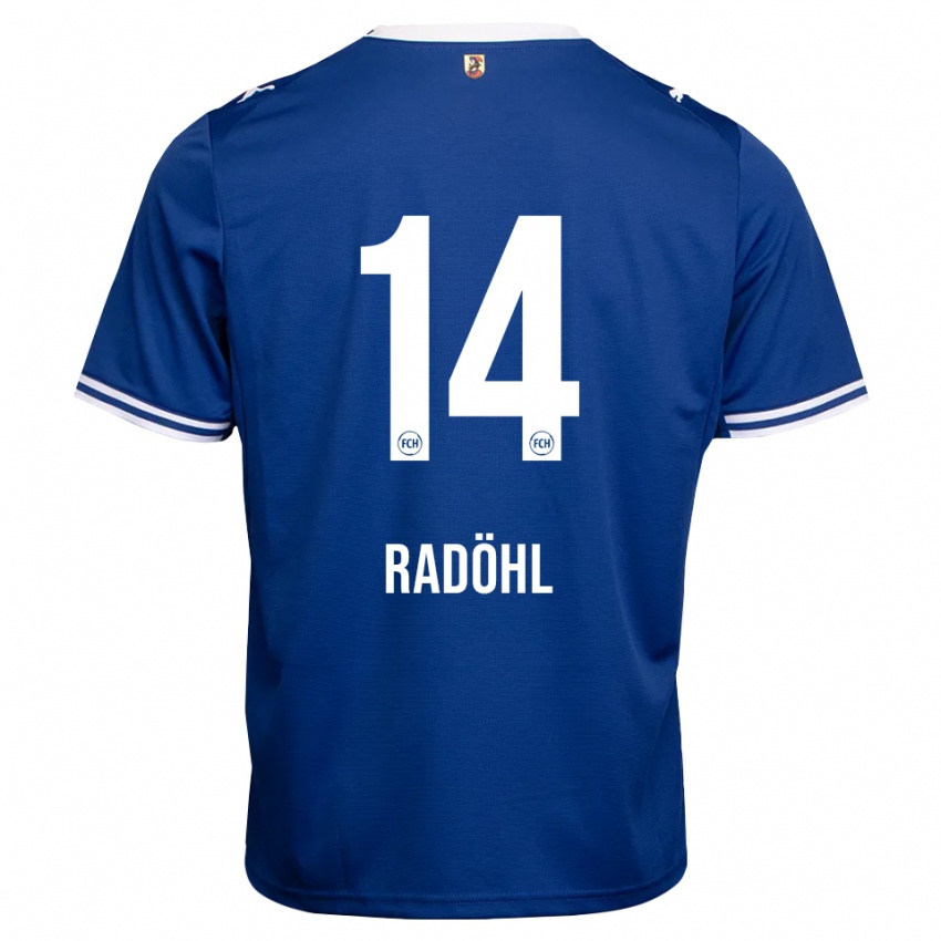 גברים Tim Radöhl #14 כחול מלכותי לבן הרחק ג'רזי 2026/27 חולצה קצרה