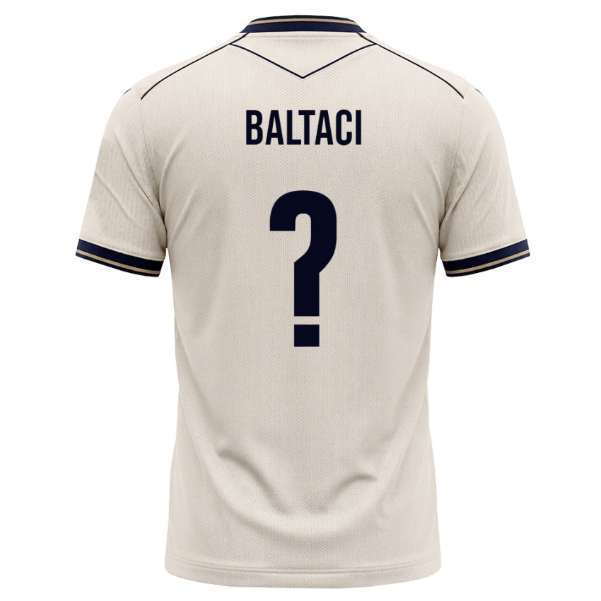 גברים Ali Baltaci #0 לבן מבריק כחול דיו הרחק ג'רזי 2026/27 חולצה קצרה