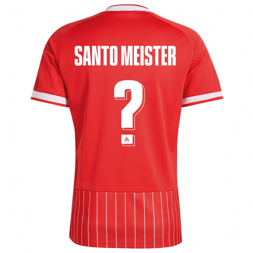 גברים Julius Santo Meister #0 ירוק אדום לבן הרחק ג'רזי 2026/27 חולצה קצרה
