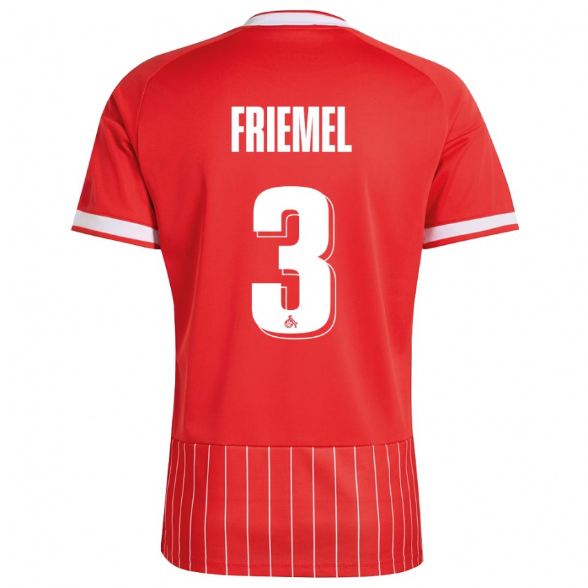 גברים Jonathan Friemel #3 ירוק אדום לבן הרחק ג'רזי 2026/27 חולצה קצרה