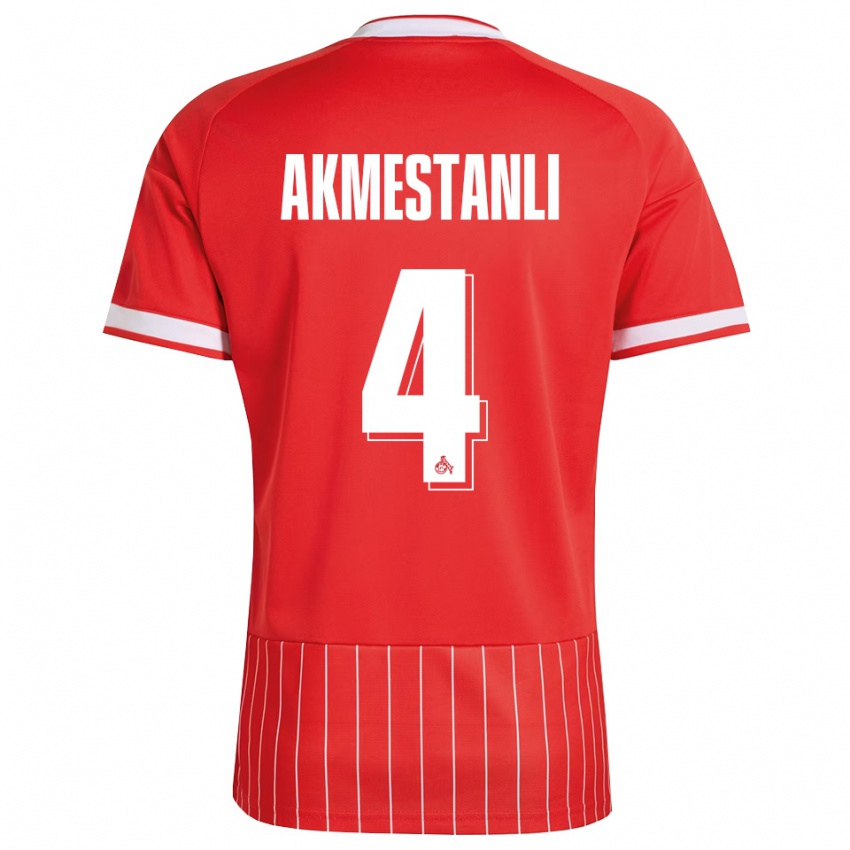 גברים Teoman Akmestanli #4 ירוק אדום לבן הרחק ג'רזי 2026/27 חולצה קצרה