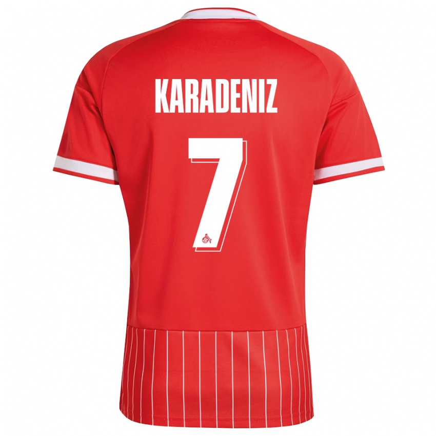 גברים Thierry Karadeniz #7 ירוק אדום לבן הרחק ג'רזי 2026/27 חולצה קצרה