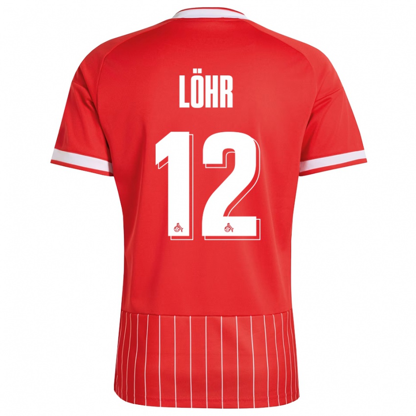 גברים Max Löhr #12 ירוק אדום לבן הרחק ג'רזי 2026/27 חולצה קצרה