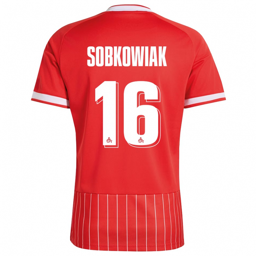 גברים Jannis Sobkowiak #16 ירוק אדום לבן הרחק ג'רזי 2026/27 חולצה קצרה