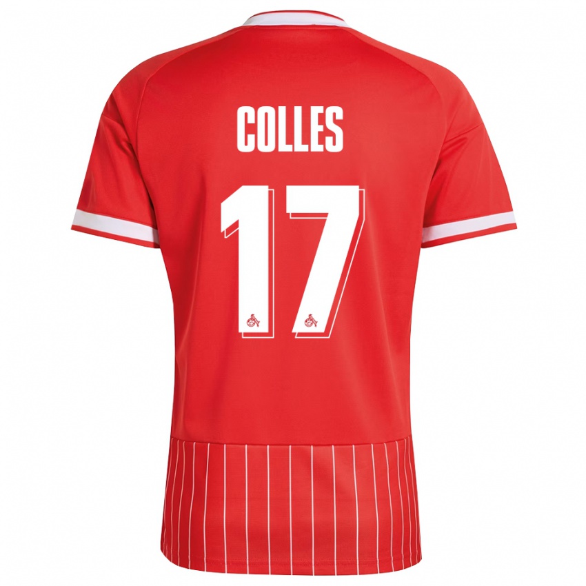 גברים Jan Colles #17 ירוק אדום לבן הרחק ג'רזי 2026/27 חולצה קצרה