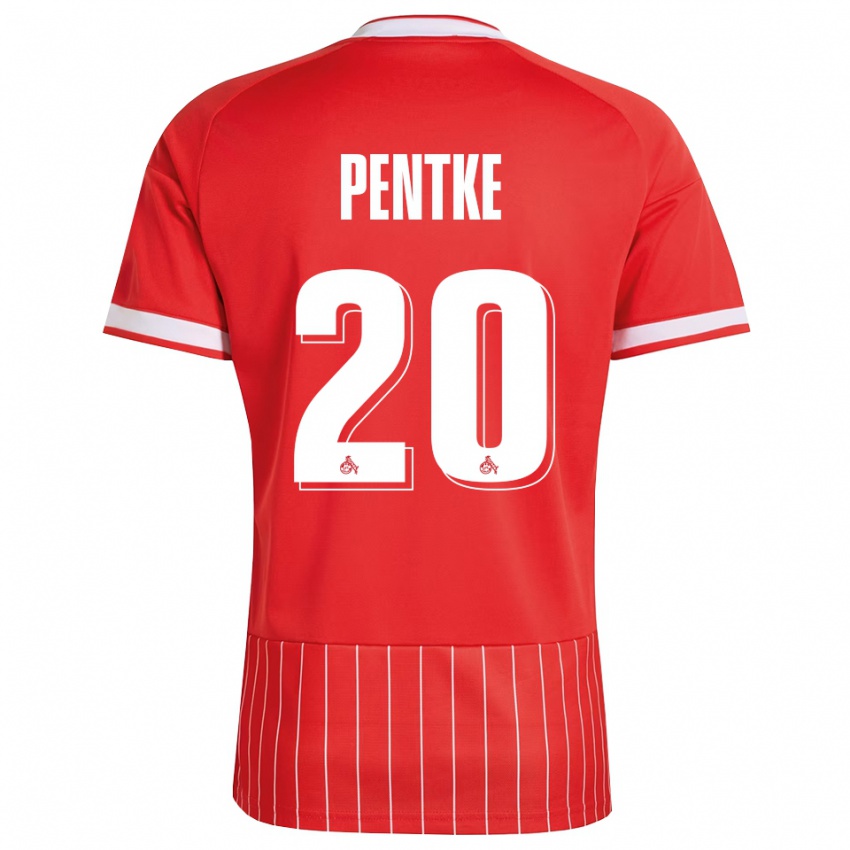 גברים Philipp Pentke #20 ירוק אדום לבן הרחק ג'רזי 2026/27 חולצה קצרה