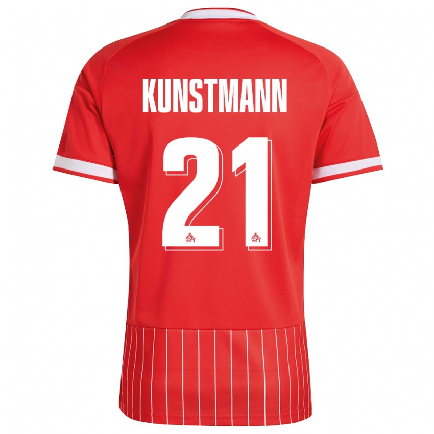 גברים Jonas Kunstmann #21 ירוק אדום לבן הרחק ג'רזי 2026/27 חולצה קצרה