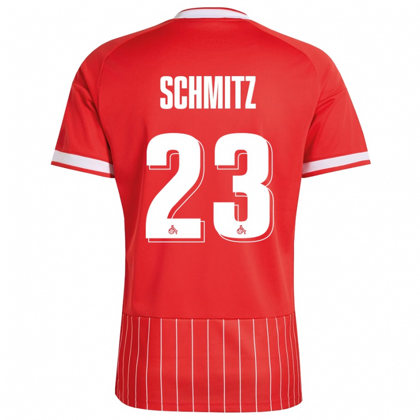 גברים Timo Schmitz #23 ירוק אדום לבן הרחק ג'רזי 2026/27 חולצה קצרה