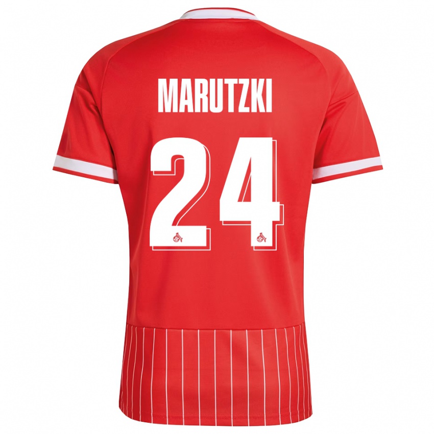 גברים Mikolaj Marutzki #24 ירוק אדום לבן הרחק ג'רזי 2026/27 חולצה קצרה