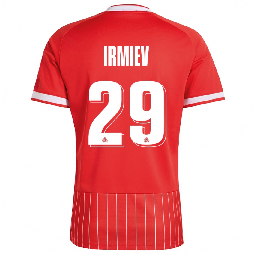 גברים Kristiyan Irmiev #29 ירוק אדום לבן הרחק ג'רזי 2026/27 חולצה קצרה