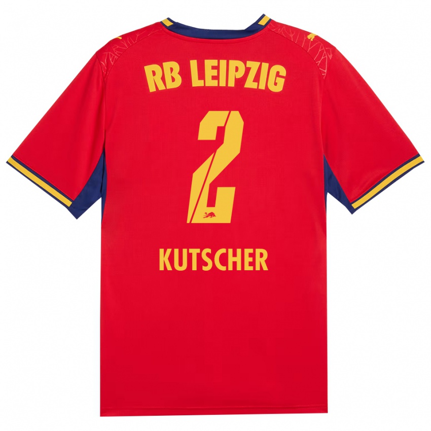 גברים Matthes Kutscher #2 כחול מלכותי צהוב אדום הרחק ג'רזי 2026/27 חולצה קצרה