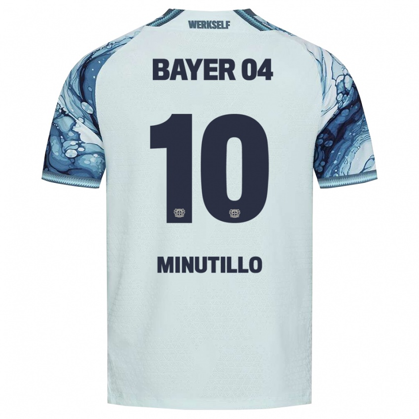 גברים Gabriel Minutillo #10 שחור ירוק כהה הרחק ג'רזי 2026/27 חולצה קצרה