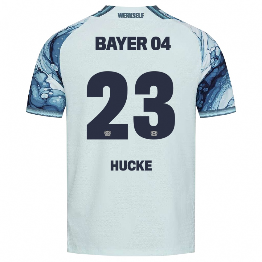 גברים Luan Hucke #23 שחור ירוק כהה הרחק ג'רזי 2026/27 חולצה קצרה