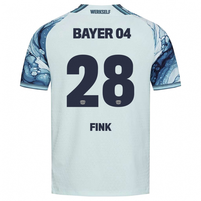 גברים Felix Fink #28 שחור ירוק כהה הרחק ג'רזי 2026/27 חולצה קצרה