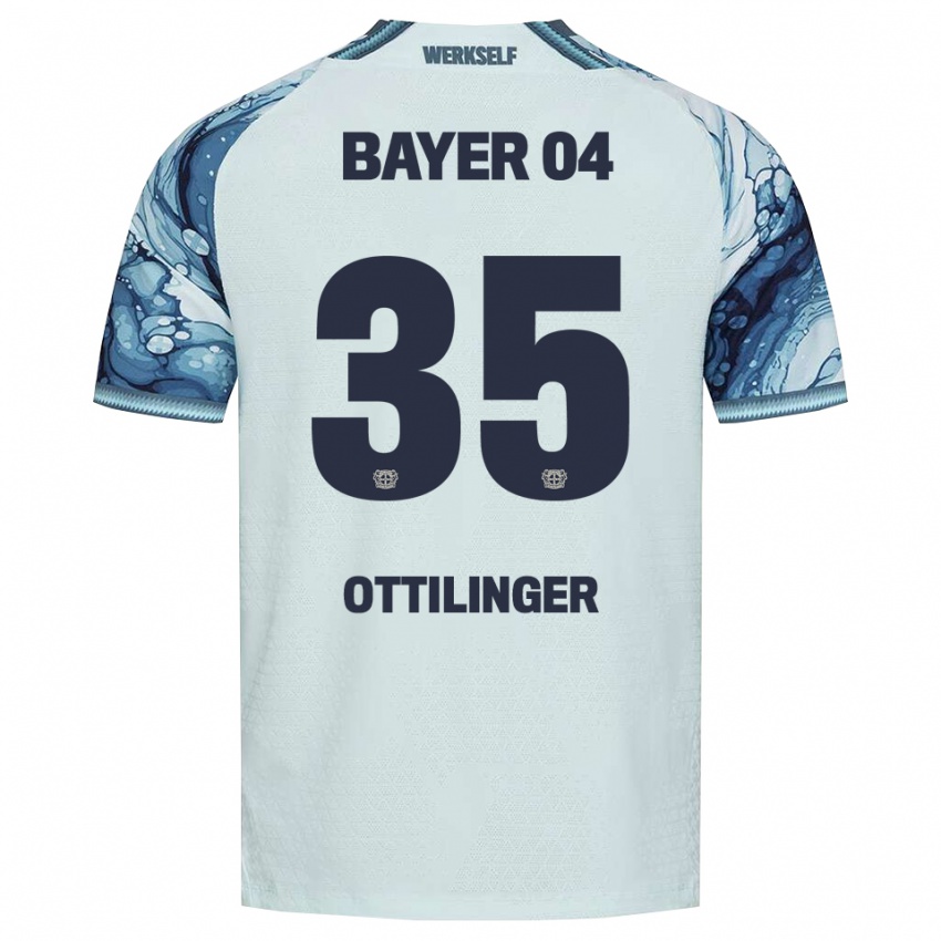 גברים Marc Ottilinger #35 שחור ירוק כהה הרחק ג'רזי 2026/27 חולצה קצרה