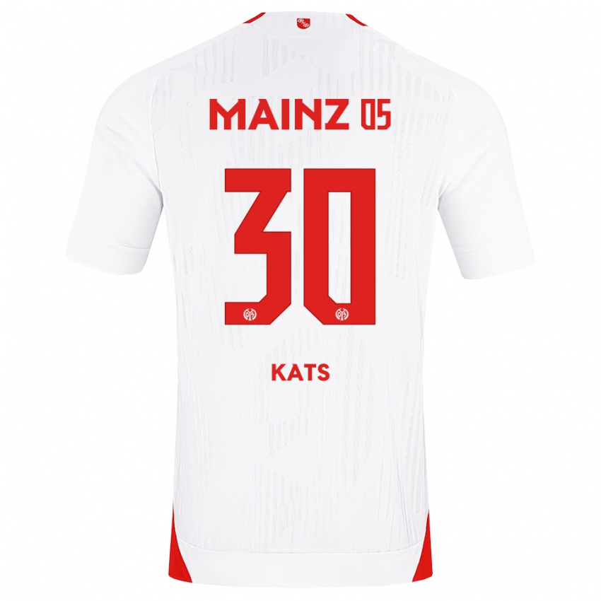 גברים Vital Kats #30 לבן אדום צהוב הרחק ג'רזי 2026/27 חולצה קצרה
