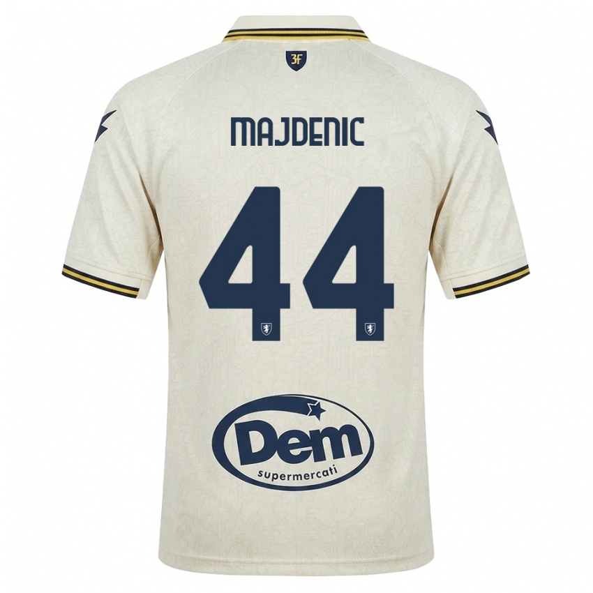 גברים Fran Majdenic #44 תחרה ישנה צהוב שחור הרחק ג'רזי 2026/27 חולצה קצרה