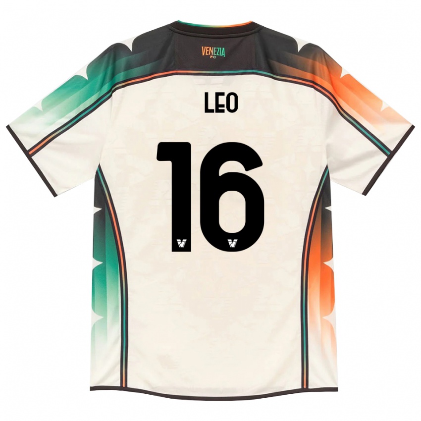 גברים Andrea Leo #16 תחרה ישנה כתום ירוק הרחק ג'רזי 2026/27 חולצה קצרה