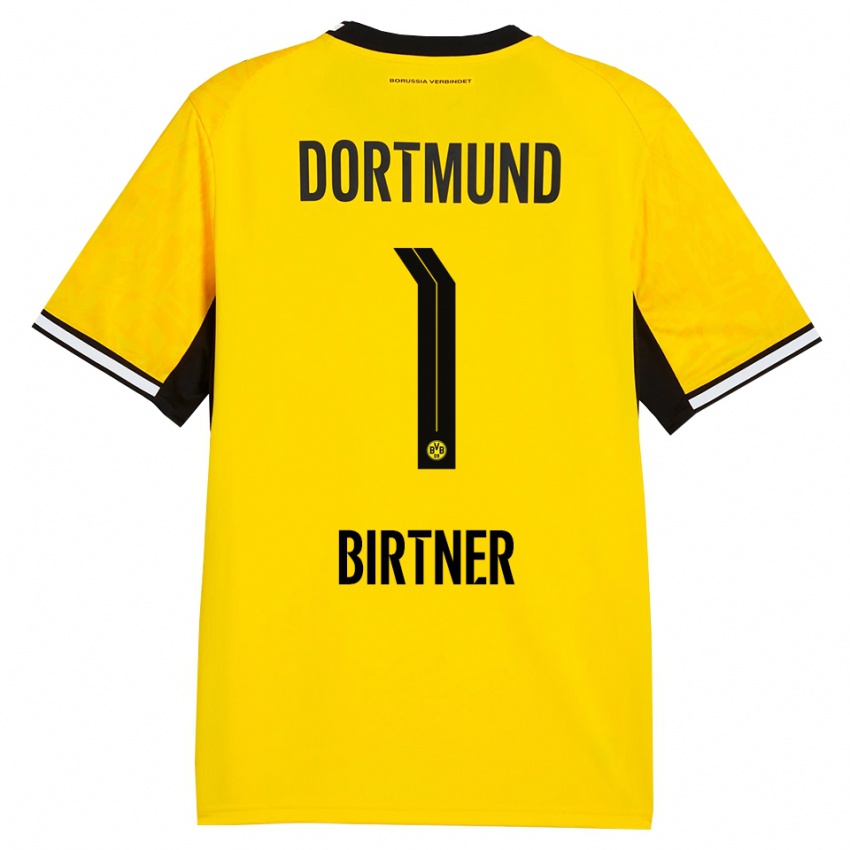נשים Bennet Birtner #1 צהוב שחור לבן ג'רזי ביתית 2026/27 חולצה קצרה