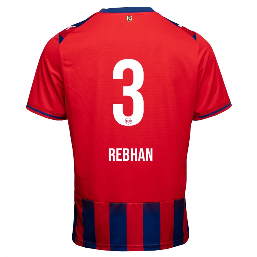 נשים Emma Rebhan #3 כחול מלכותי לבן אדום ג'רזי ביתית 2026/27 חולצה קצרה