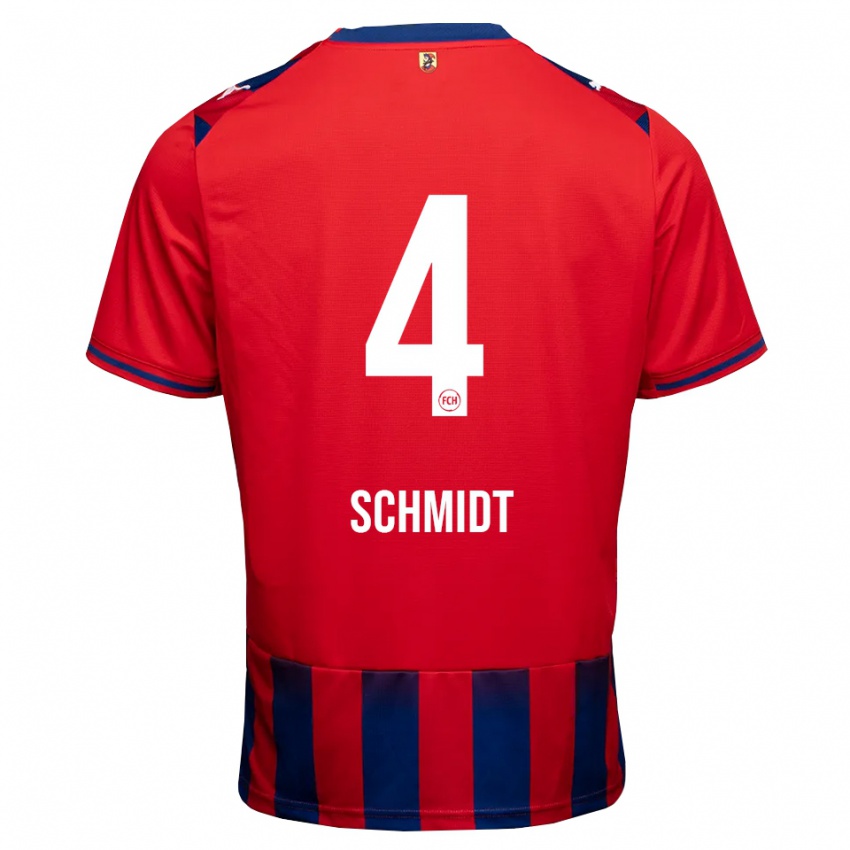 נשים Luke Schmidt #4 כחול מלכותי לבן אדום ג'רזי ביתית 2026/27 חולצה קצרה