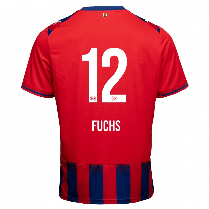 נשים Celine Fuchs #12 כחול מלכותי לבן אדום ג'רזי ביתית 2026/27 חולצה קצרה