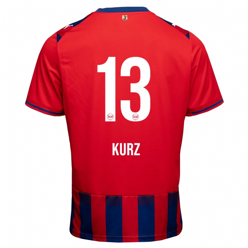 נשים C. Kurz #13 כחול מלכותי לבן אדום ג'רזי ביתית 2026/27 חולצה קצרה