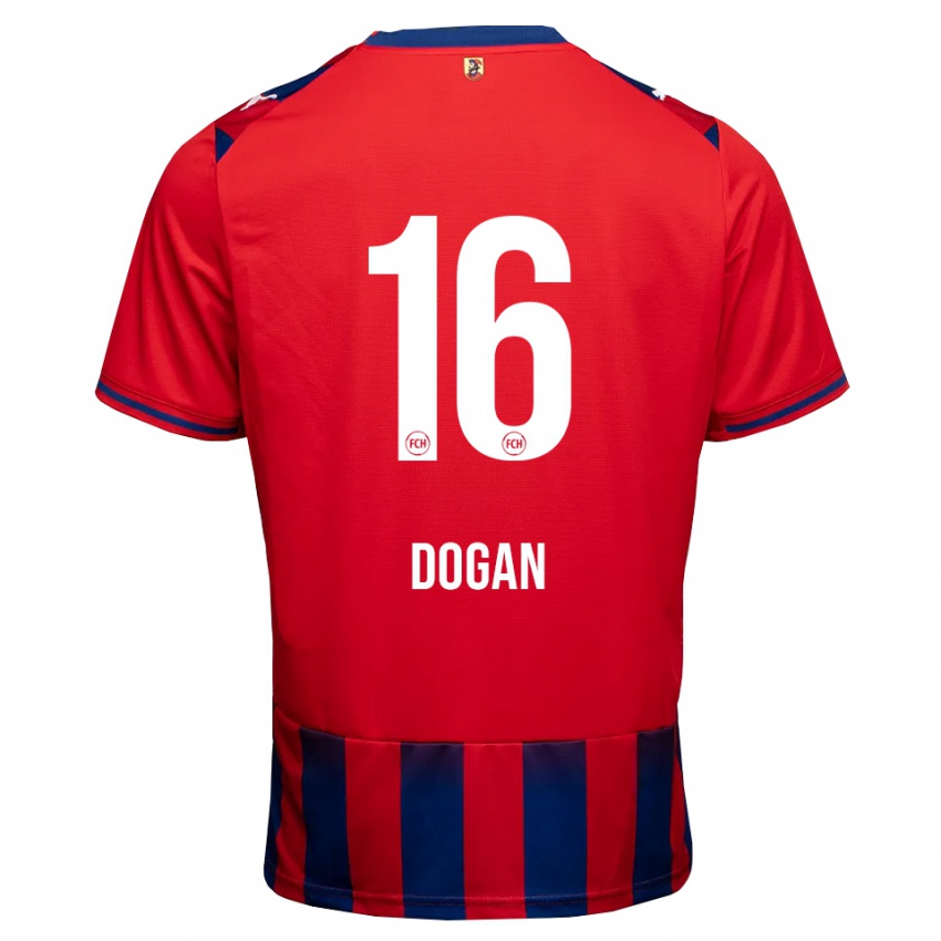 נשים Kaan Dogan #16 כחול מלכותי לבן אדום ג'רזי ביתית 2026/27 חולצה קצרה