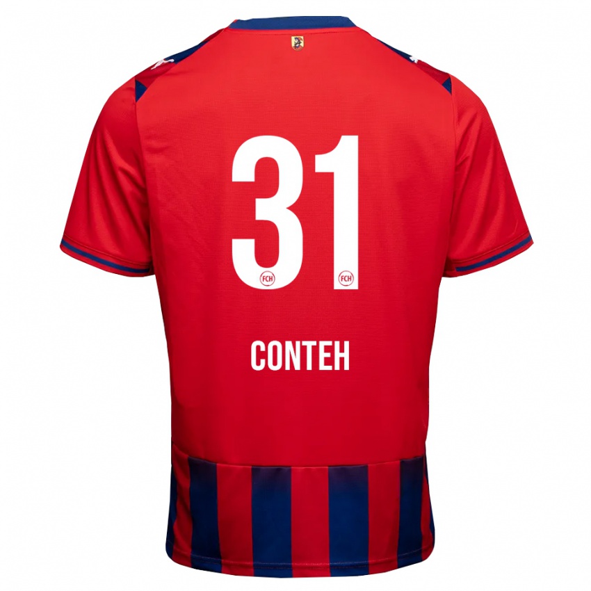 נשים Sirlord Conteh #31 כחול מלכותי לבן אדום ג'רזי ביתית 2026/27 חולצה קצרה
