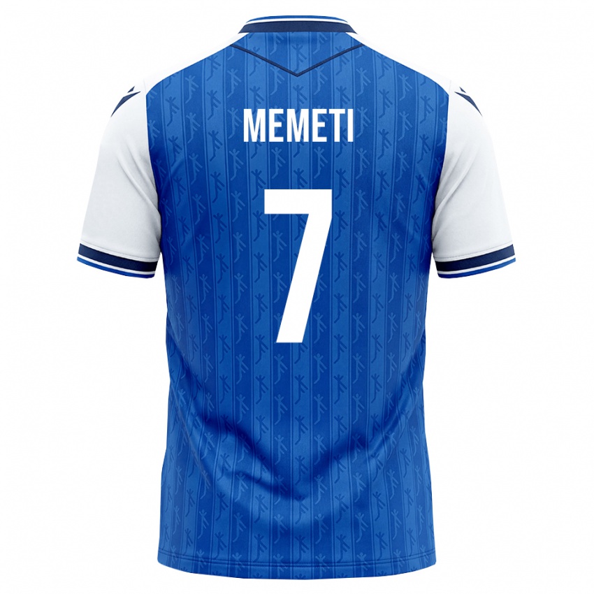נשים Erëleta Memeti #7 כחול מלכותי לבן ג'רזי ביתית 2026/27 חולצה קצרה