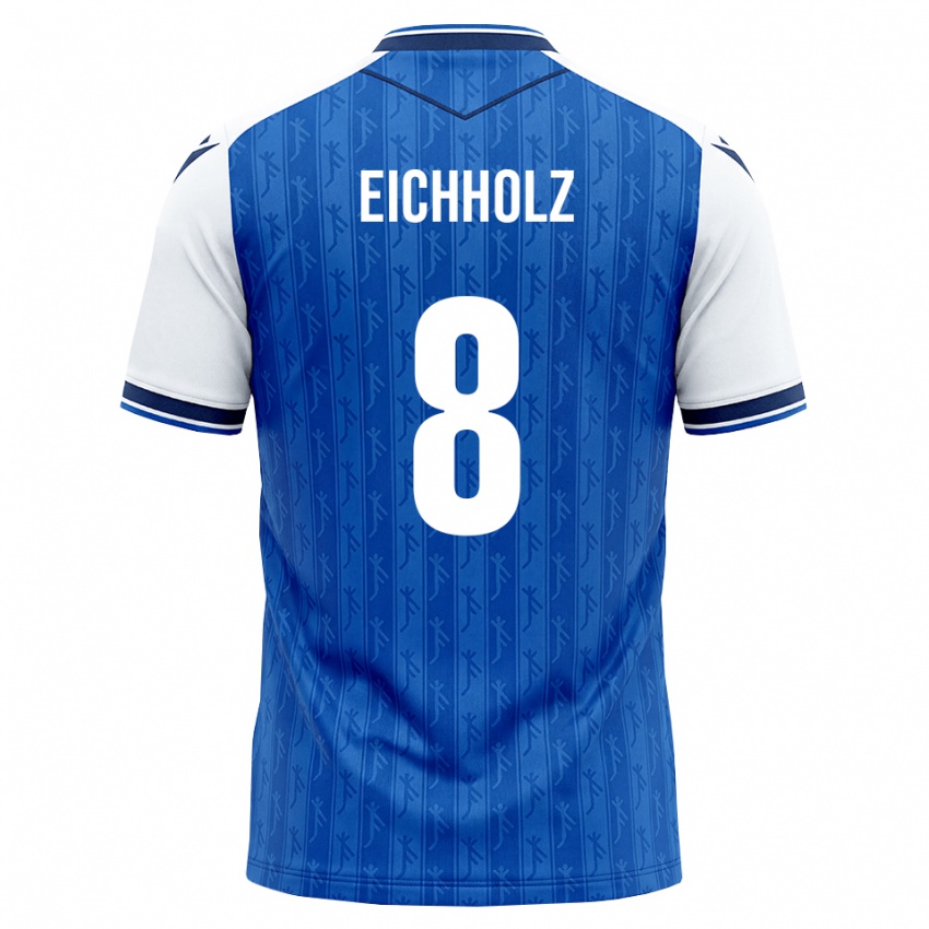 נשים Damian Eichholz #8 כחול מלכותי לבן ג'רזי ביתית 2026/27 חולצה קצרה