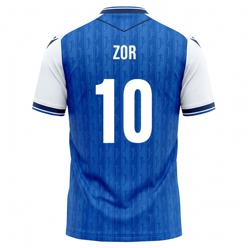 נשים Yasin Zor #10 כחול מלכותי לבן ג'רזי ביתית 2026/27 חולצה קצרה