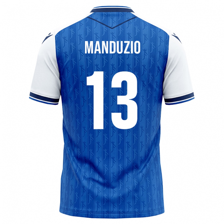 נשים Mattia Manduzio #13 כחול מלכותי לבן ג'רזי ביתית 2026/27 חולצה קצרה