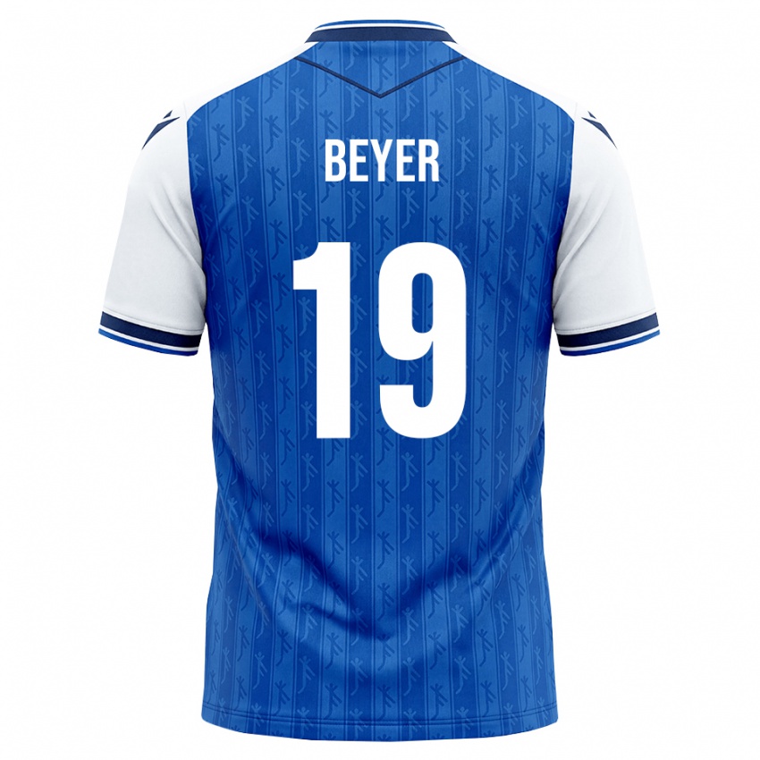 נשים Julian Beyer #19 כחול מלכותי לבן ג'רזי ביתית 2026/27 חולצה קצרה