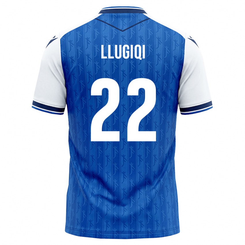 נשים Arian Llugiqi #22 כחול מלכותי לבן ג'רזי ביתית 2026/27 חולצה קצרה