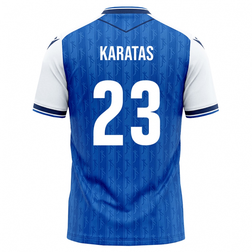נשים Can Karatas #23 כחול מלכותי לבן ג'רזי ביתית 2026/27 חולצה קצרה