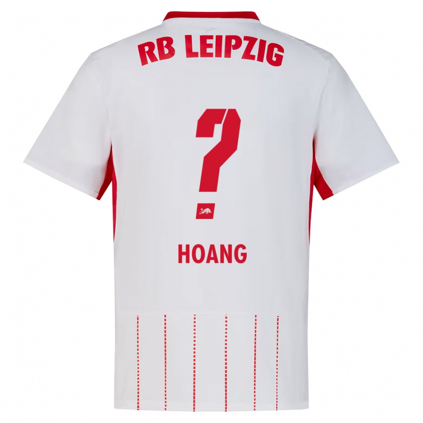 נשים Hoang Bao Nam Le #0 אדום לבן צהוב ג'רזי ביתית 2026/27 חולצה קצרה
