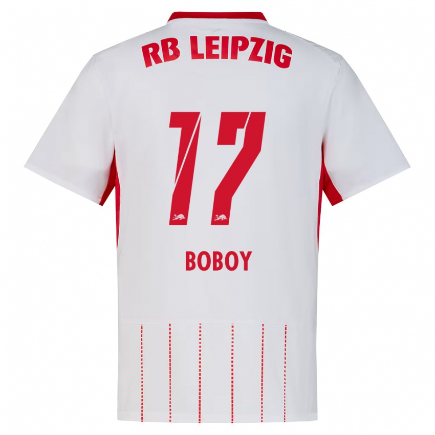 נשים Delice Boboy #17 אדום לבן צהוב ג'רזי ביתית 2026/27 חולצה קצרה