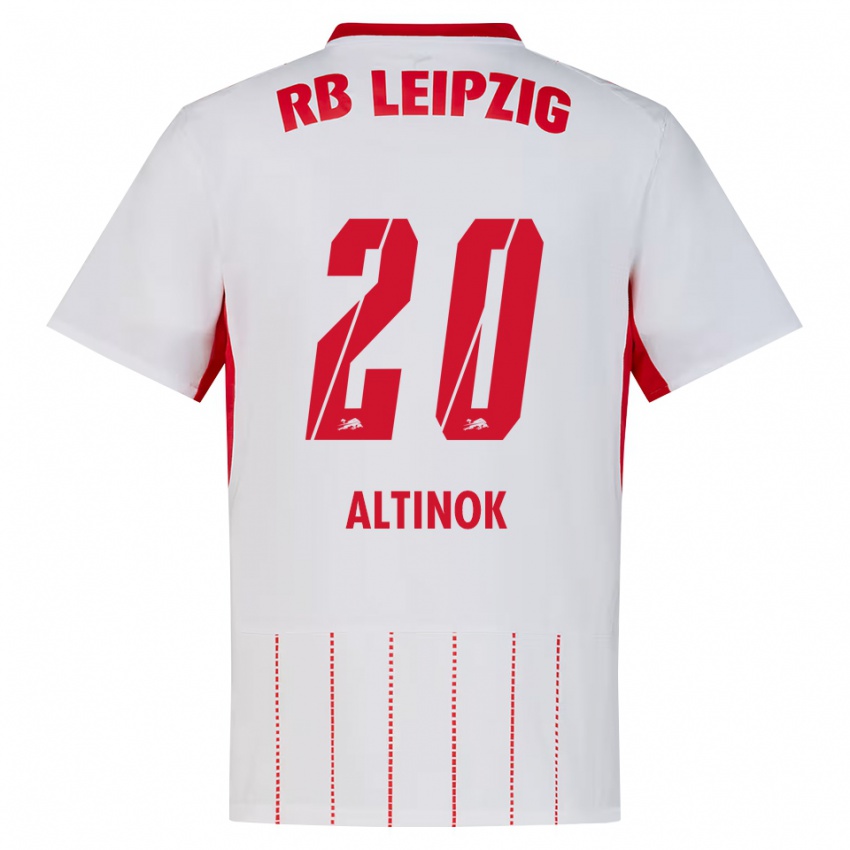 נשים Jannis Altinok #20 אדום לבן צהוב ג'רזי ביתית 2026/27 חולצה קצרה
