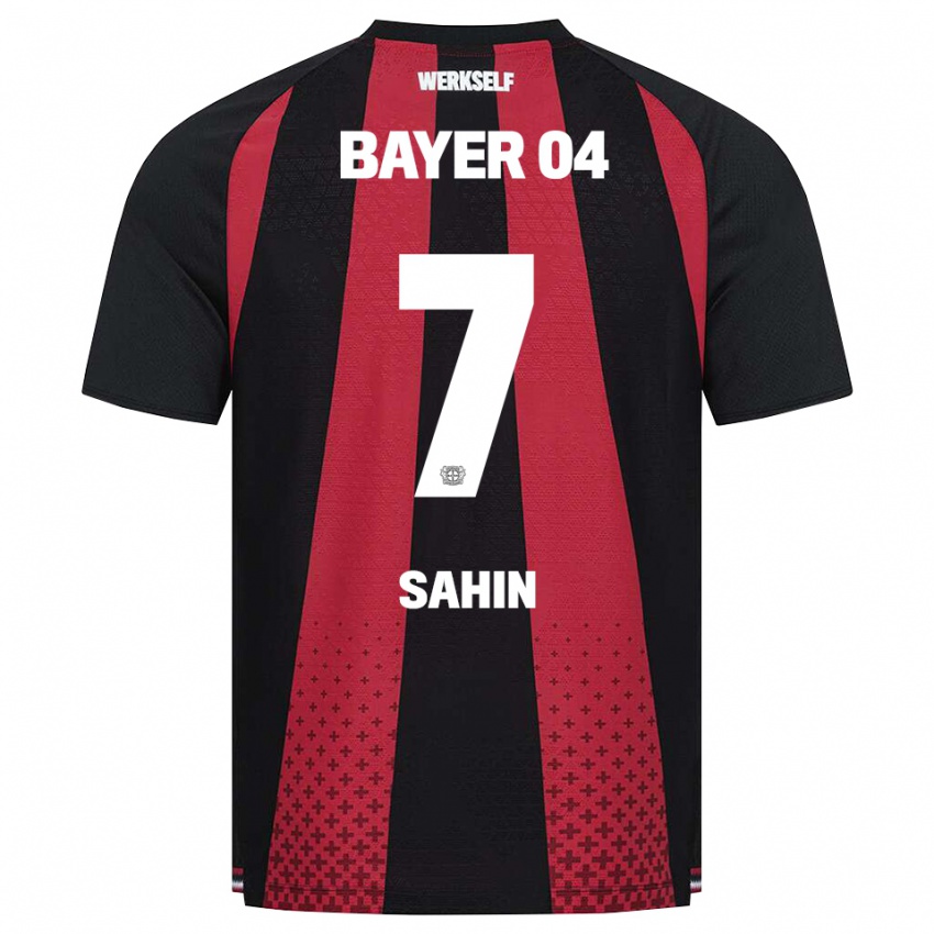 נשים Batuhan Sahin #7 שחור לבן אדום ג'רזי ביתית 2026/27 חולצה קצרה