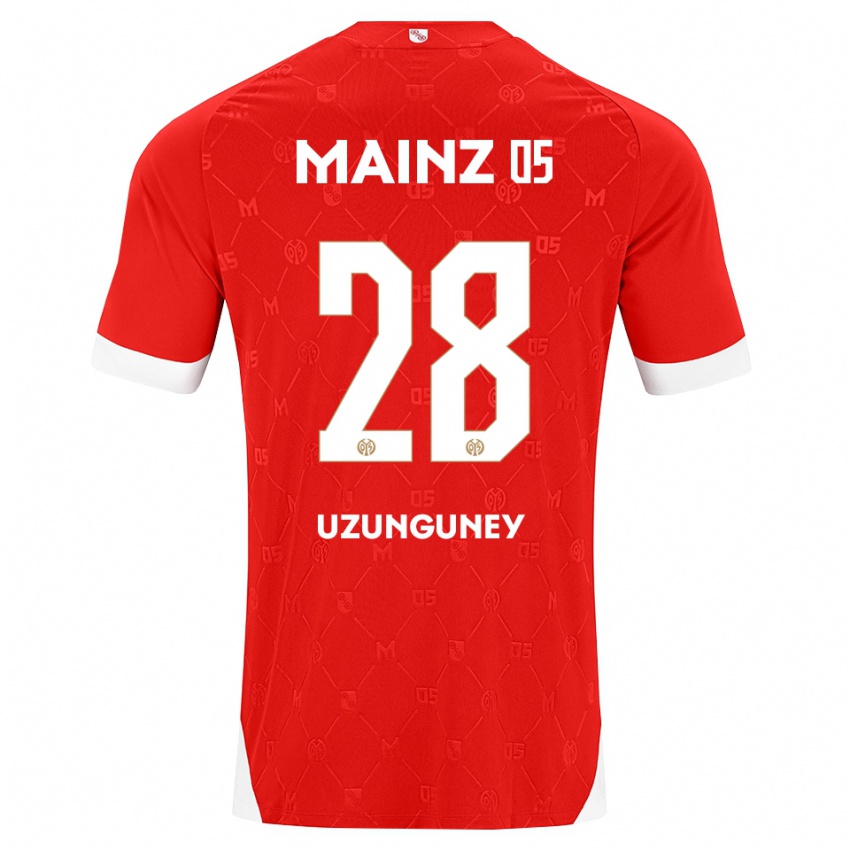 נשים Ebru Uzungüney #28 אדום לבן ג'רזי ביתית 2026/27 חולצה קצרה